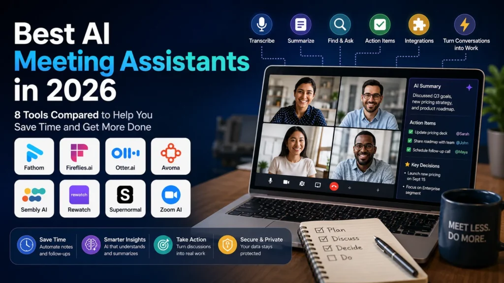 Best AI Meeting Assistants to Save Time