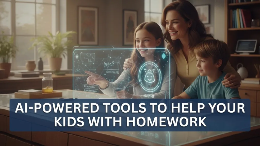 AI-Powered Tools to Help Your Kids with Homework (Responsibly)