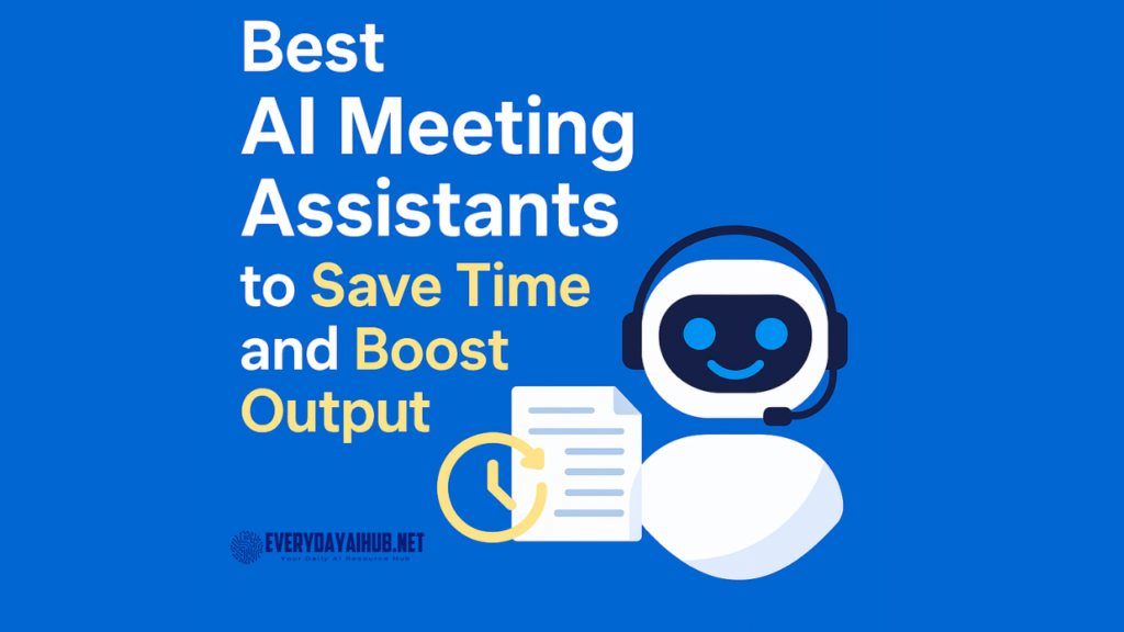 Best AI Meeting Assistants to Save Time and Boost Output