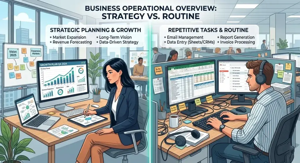 High value vs low value tasks in business