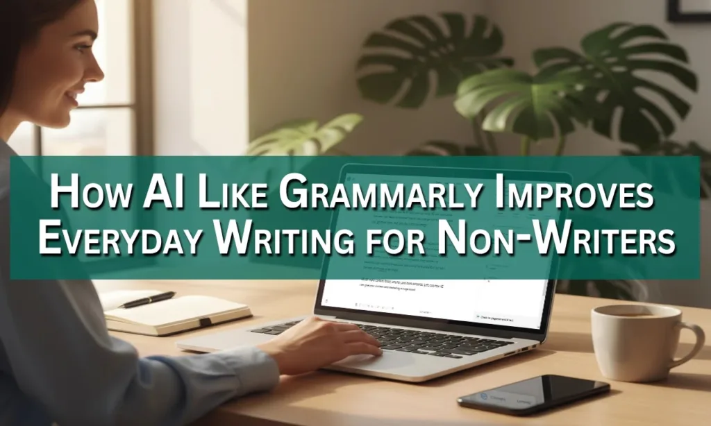 How AI Like Grammarly Improves Everyday Writing for Non-Writers