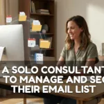 How a Solo Consultant Can Use AI to Manage and Segment Their Email List for Free
