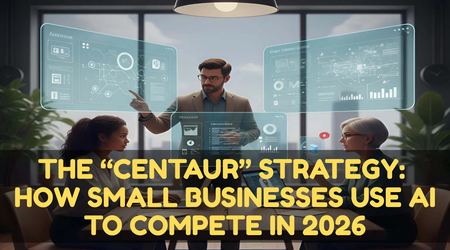 The Centaur Strategy: How Small Businesses Use AI to Compete in 2026