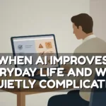 When AI Improves Everyday Life and When It Quietly Complicates It