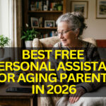 free AI personal assistants for aging parents helping seniors use voice technology at home