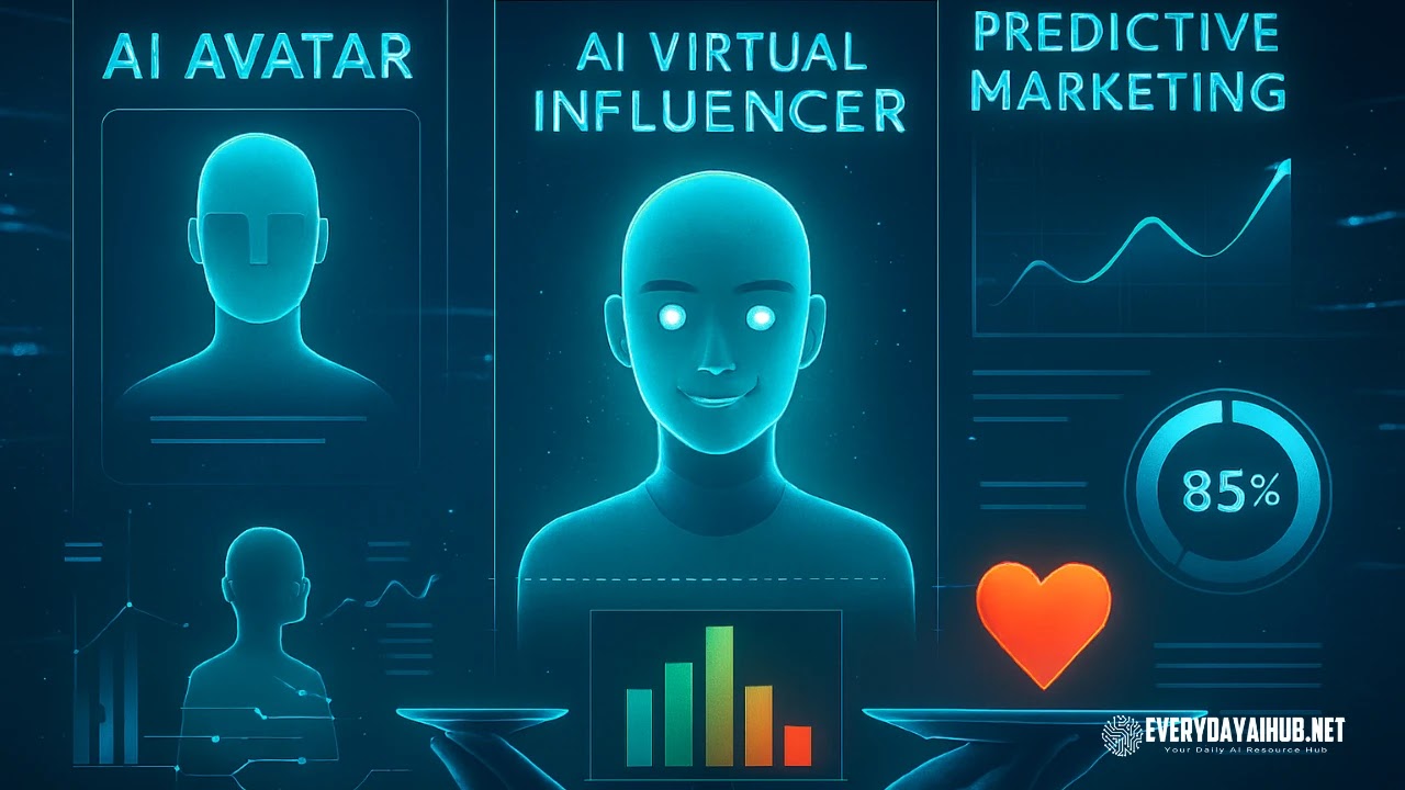 Future of AI in social media with virtual influencers and predictive marketing tools